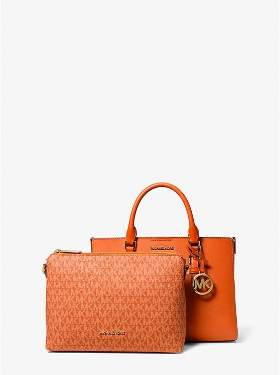 商品Michael Kors|Charlotte Medium 2-in-1 Saffiano Leather and Logo Tote Bag,价格¥1344,第4张图片详细描述