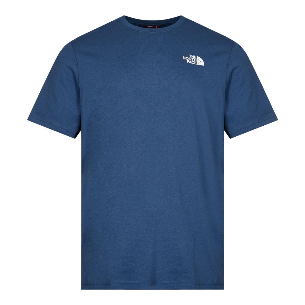 The North Face Red Box T-Shirt - Shady Blue商品第1张图片规格展示