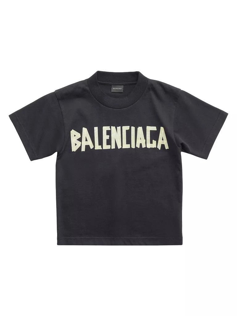 商品Balenciaga|Kid's Tape Type T-Shirt,价格¥1901,第1张图片