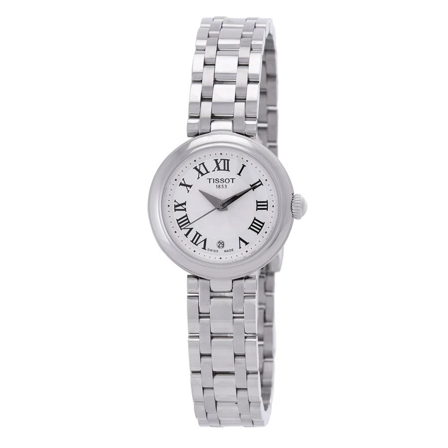 商品Tissot|T-Lady Quartz White Dial Ladies Watch T126.010.11.013.00,价格¥2433,第1张图片