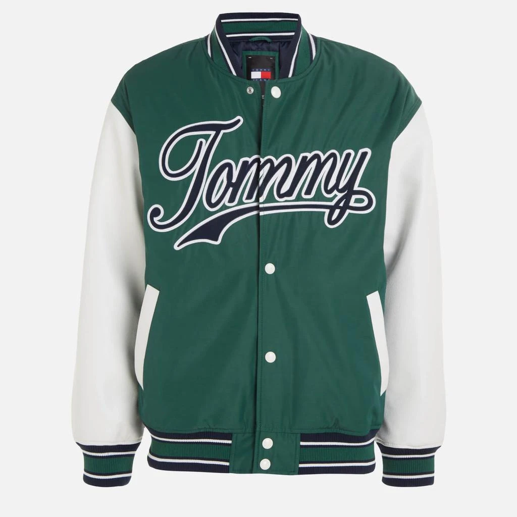 商品Tommy Jeans|Tommy Jeans Satin Letterman Jacket,价格¥807,第5张图片详细描述