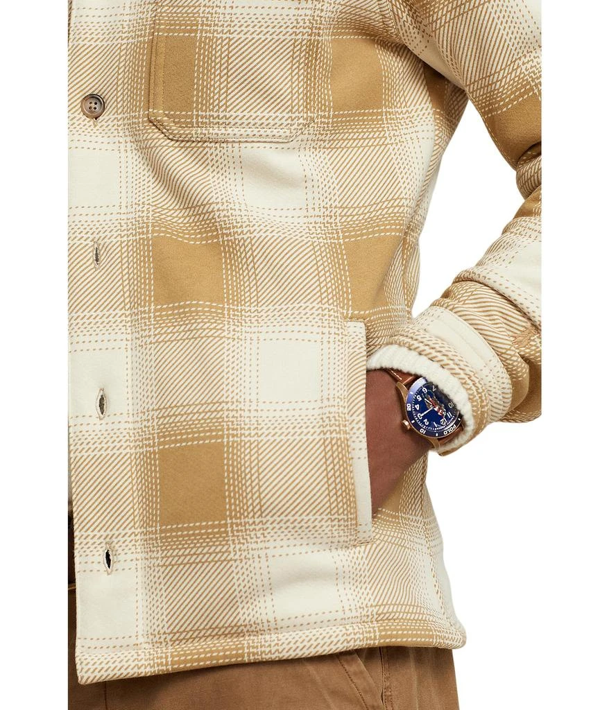 商品Ralph Lauren|Plaid Fleece Shirt Jacket,价格¥724,第3张图片详细描述