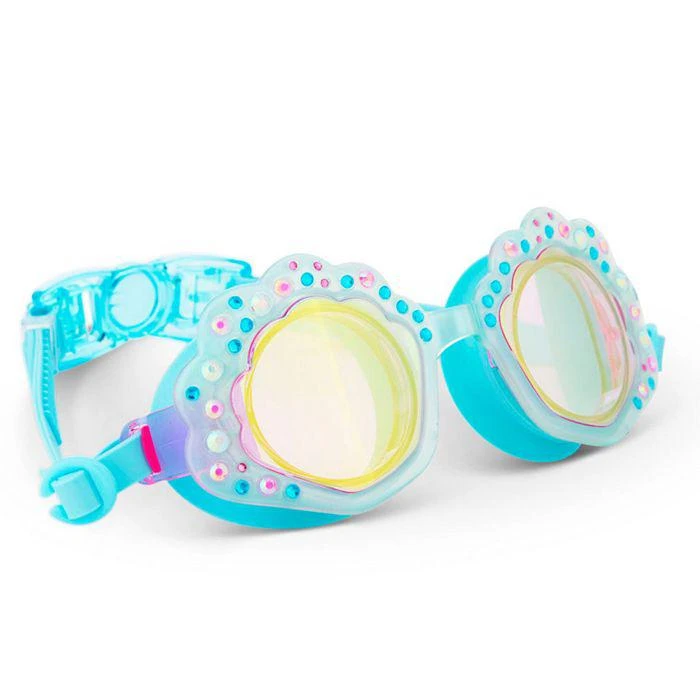 商品Bling2o|Girls' Turquoise Tides Shell Swim Goggles - Ages 2-7,价格¥181,第3张图片详细描述