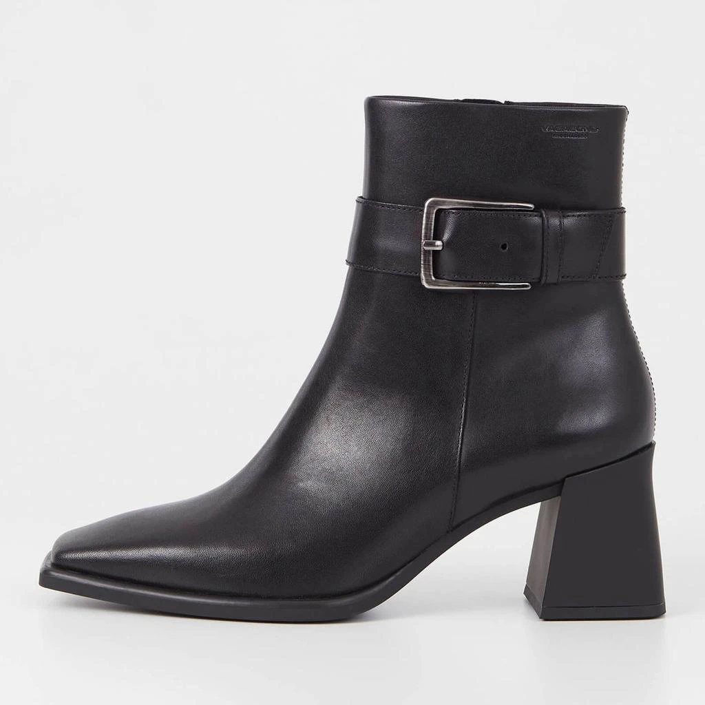 商品Vagabond|Vagabond Women's Hedda Buckle Leather Heeled Boots,价格¥1397,第1张图片