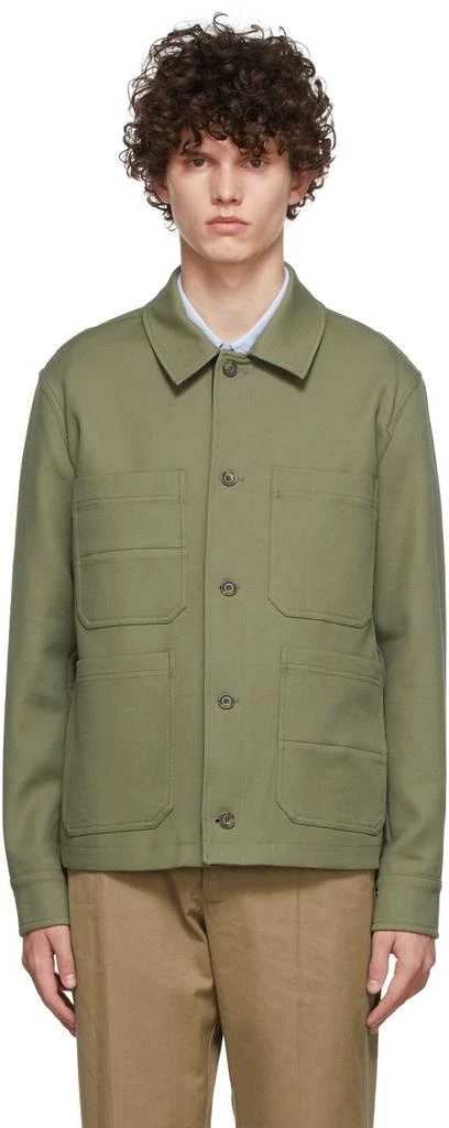 商品Vince|Green Chore Jacket,价格¥928,第1张图片