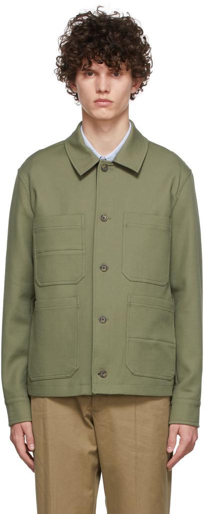 商品Vince|Green Chore Jacket,价格¥4291,第1张图片