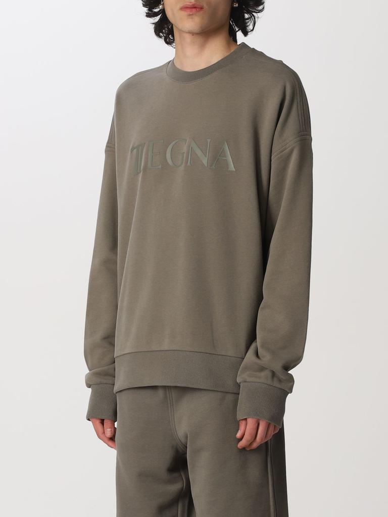 Z Zegna cotton sweatshirt with logo商品第4张图片规格展示