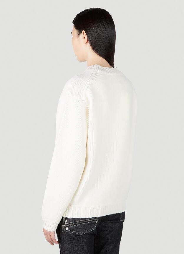 Elephant Sweater in White商品第4张图片规格展示