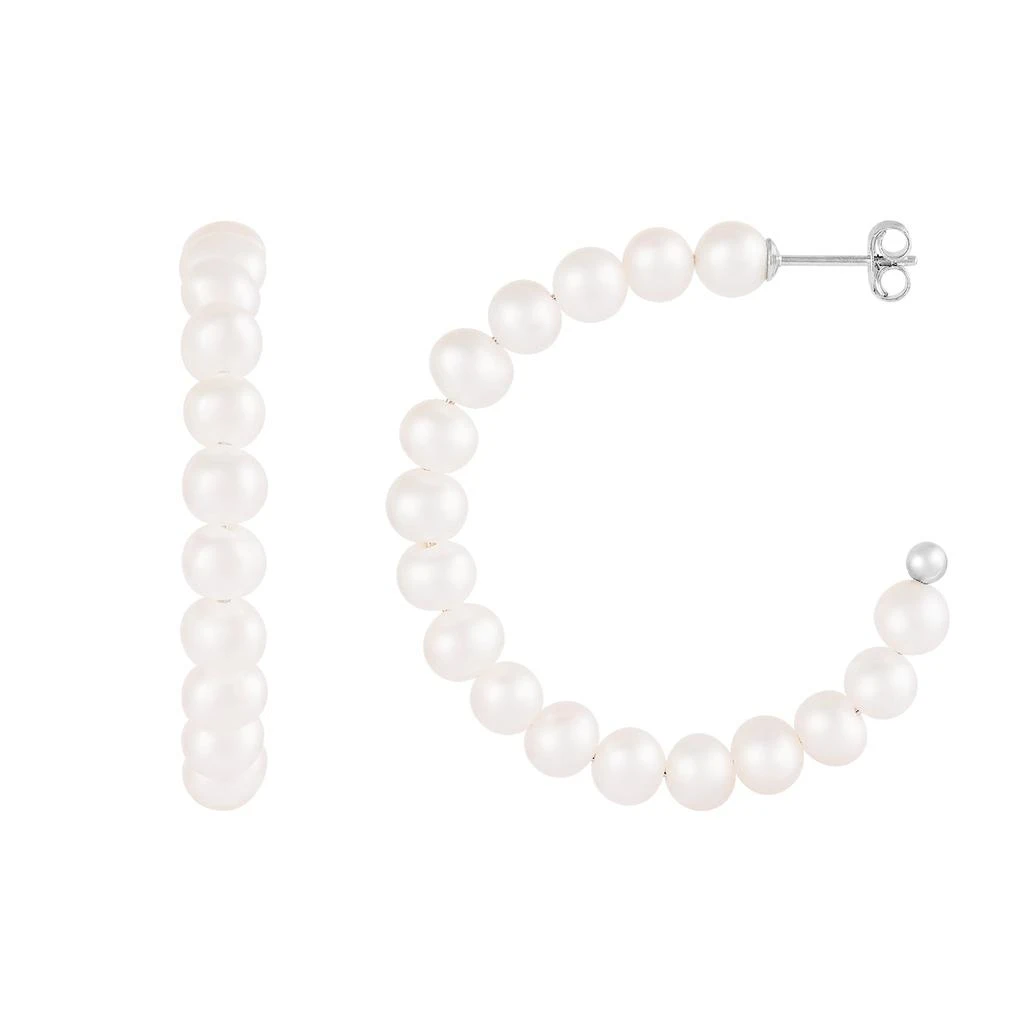 商品Splendid Pearls|Sterling Silver Pearl 5-6mm Earrings,价格¥257,第1张图片