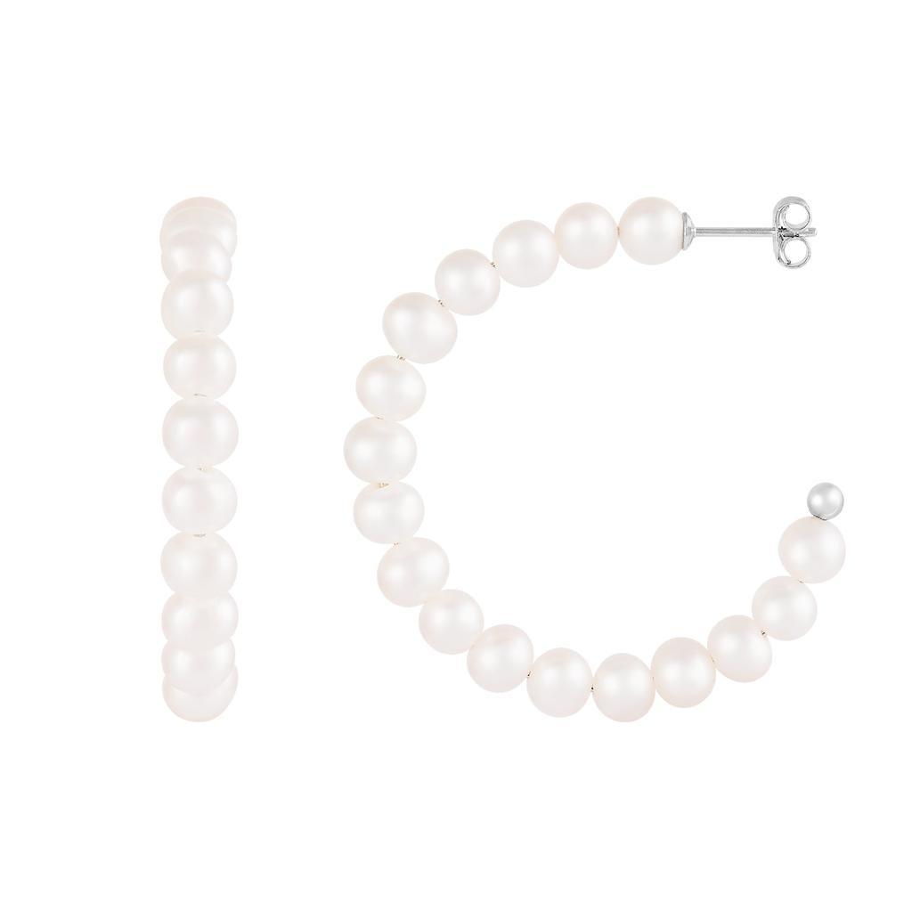 商品Splendid Pearls|Sterling Silver Pearl 5-6mm Earrings,价格¥244,第1张图片