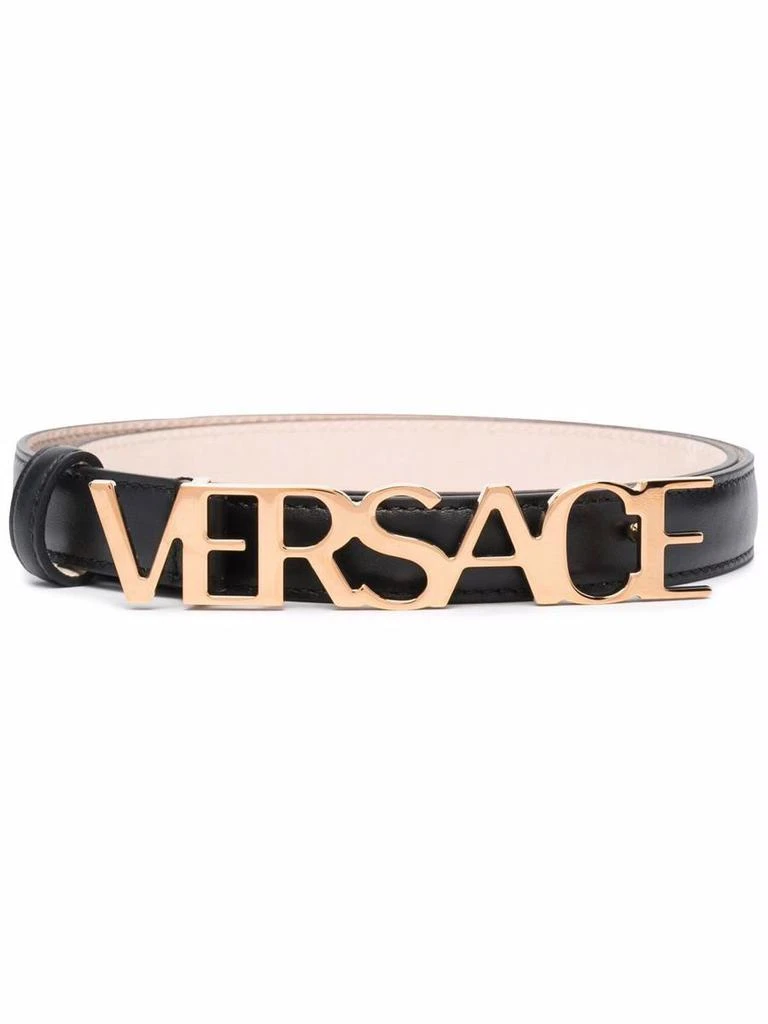 商品Versace|VERSACE LOGO BELT. ACCESSORIES,价格¥1935,第1张图片
