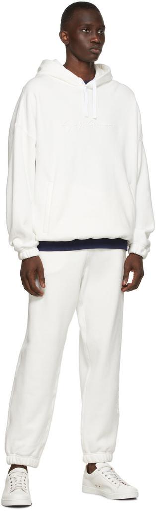 商品Giorgio Armani|White Logo Lounge Pants,价格¥5683,第6张图片详细描述