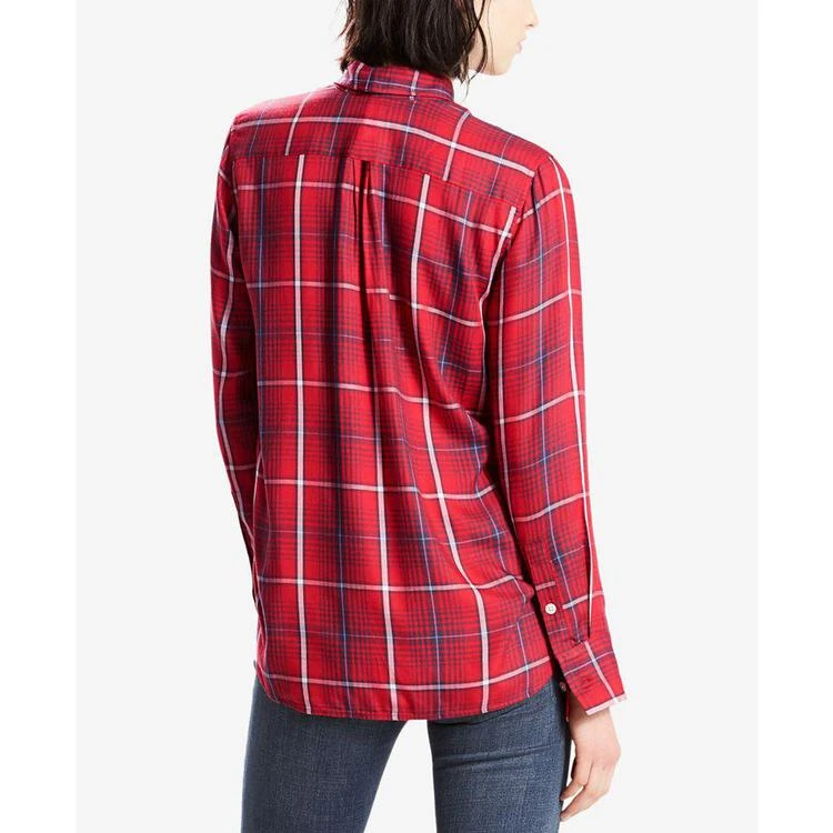 商品Levi's|Boyfriend Plaid Button Up Shirt,价格¥161,第2张图片详细描述