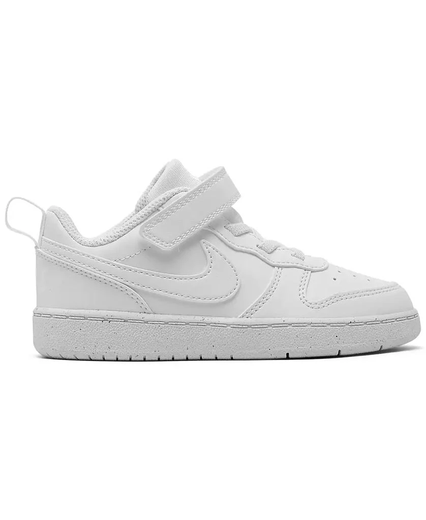 商品NIKE|Toddler Court Borough Low Recraft Adjustable Strap Casual Sneakers from Finish Line,价格¥309,第2张图片详细描述