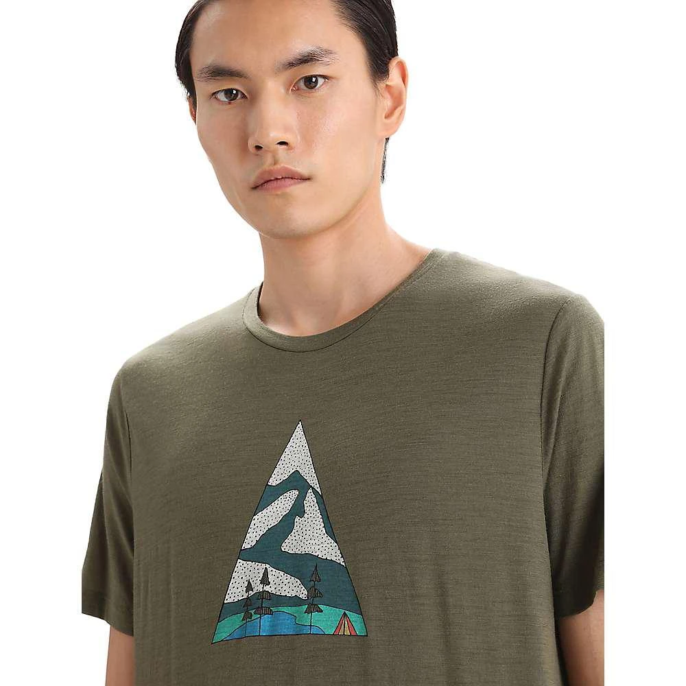 商品Icebreaker|Men's Tech Lite II SS Tee - Camping Grounds,价格¥361,第3张图片详细描述
