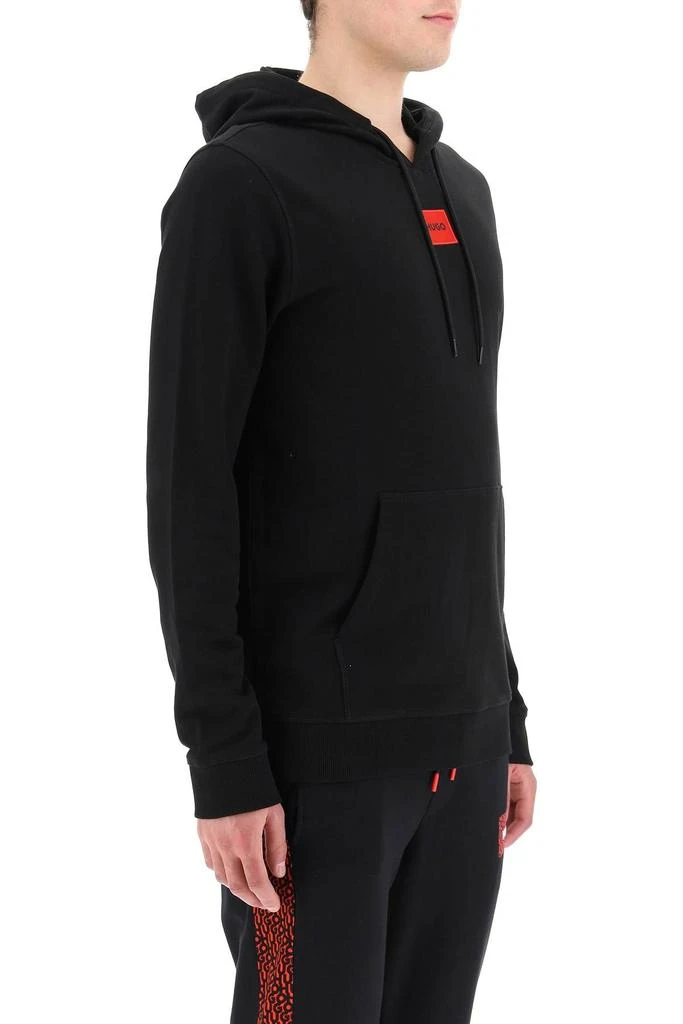 商品Hugo Boss|HOODIE WITH LOGO PATCH,价格¥521,第3张图片详细描述