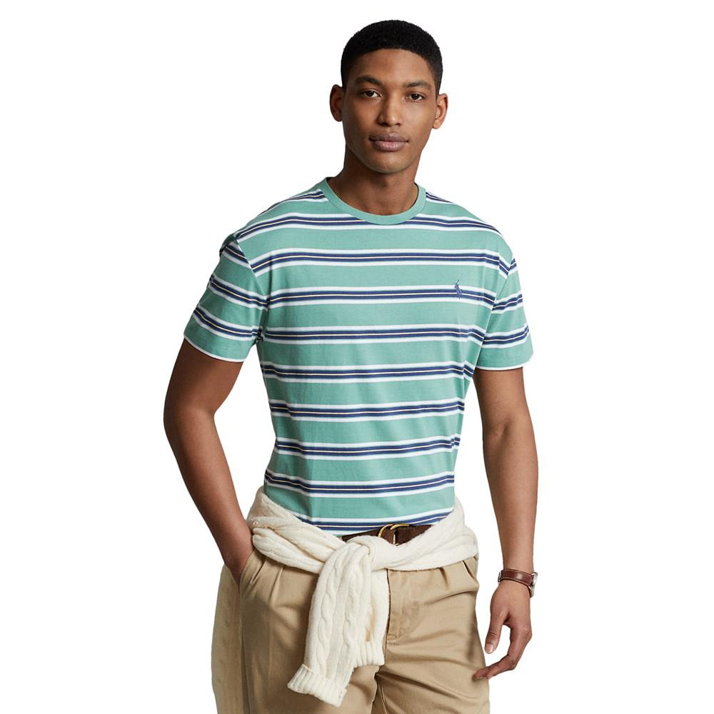 Men's Classic-Fit Striped Jersey T-Shirt商品第1张图片规格展示