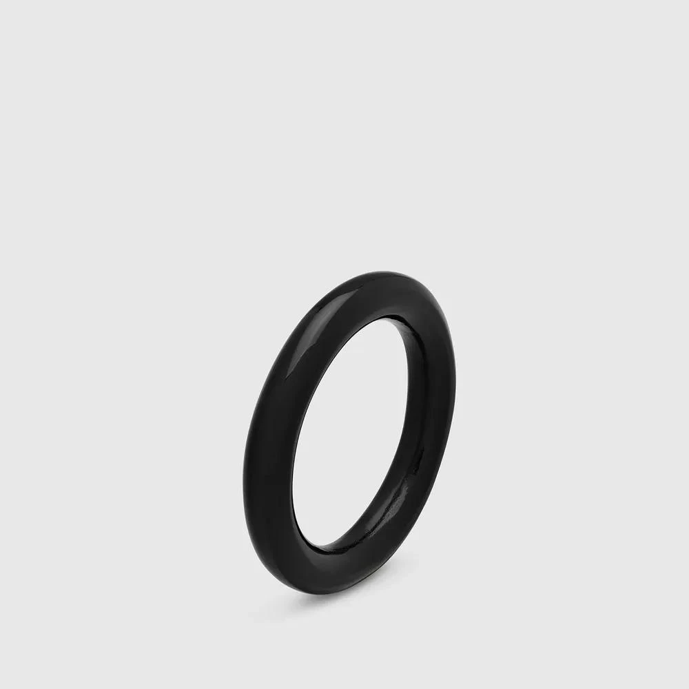 商品Tom Wood|Tom Wood Cage Band Onyx Ring,价格¥615,第1张图片