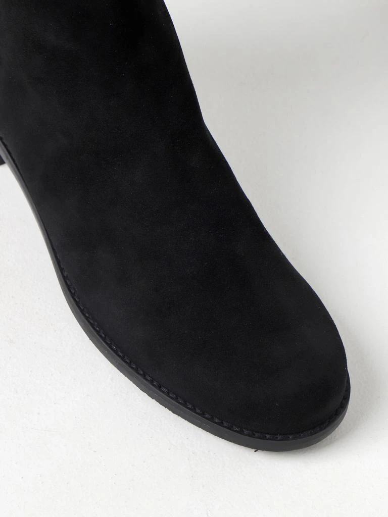 商品Stuart Weitzman|5050 Stuart Weitzman boot in suede and fabric,价格¥6298,第4张图片详细描述