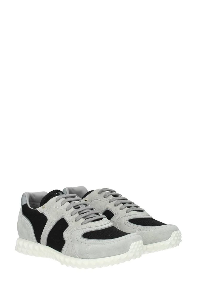 商品Valentino|Sneakers Fabric Gray,价格¥1814,第2张图片详细描述
