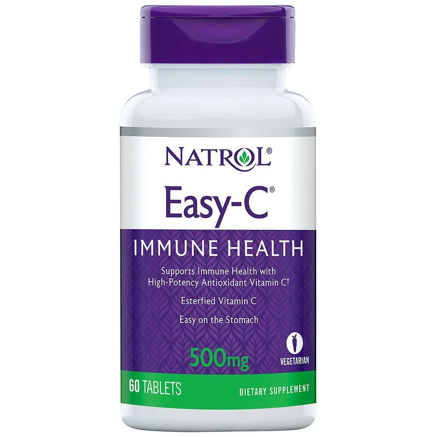 商品Natrol|Easy-C 500 mg, Immune Health, Tablets,价格¥67,第1张图片