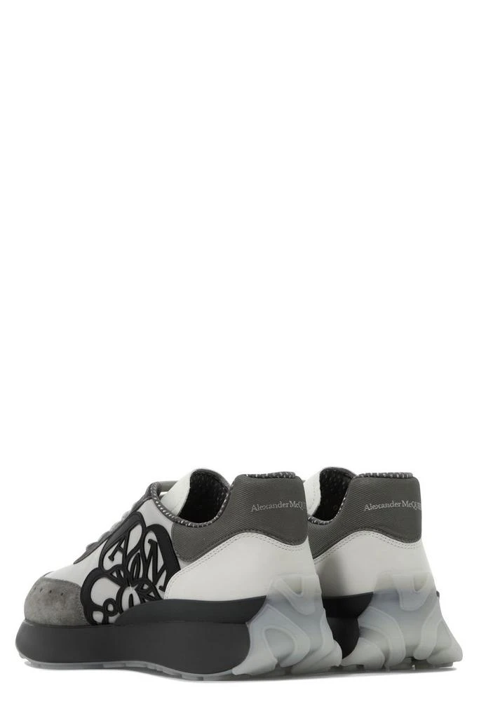 商品Alexander McQueen|Alexander McQueen Sprint Runner Lace-Up Sneakers,价格¥4499,第4张图片详细描述
