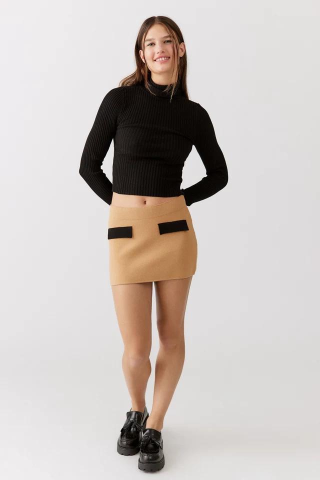 商品Urban Outfitters|UO Paige Knit Sweater Mini Skirt,价格¥71,第4张图片详细描述