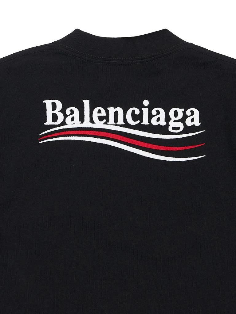 商品Balenciaga|Embroidered Cotton T-shirt,价格¥1690,第3张图片详细描述