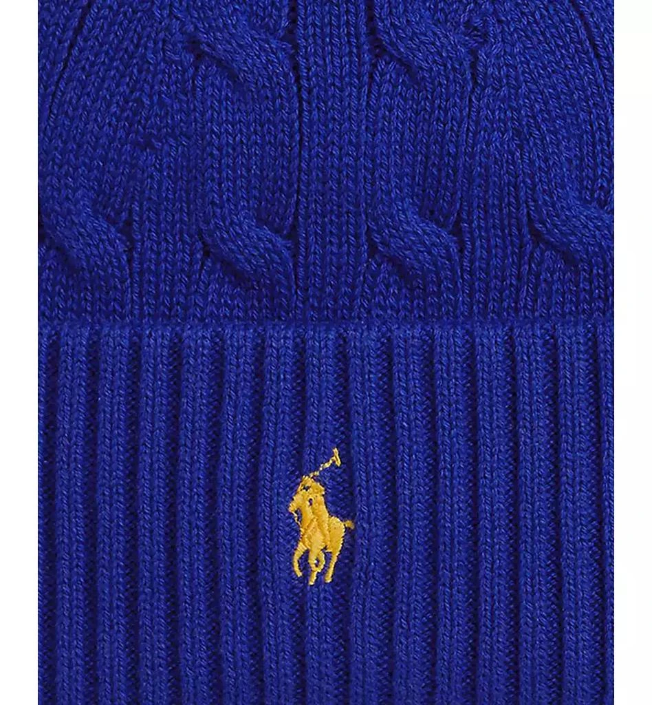 商品Ralph Lauren|Boys S-XL Cable-Knit Hat,价格¥291,第3张图片详细描述