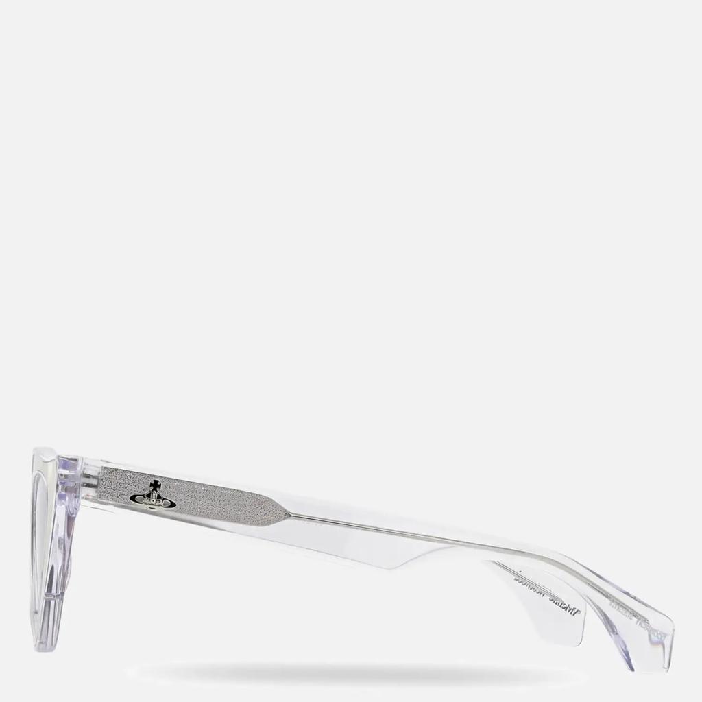 商品Vivienne Westwood|Vivienne Westwood Women's Anouk Cat Eye Acetate Sunglasses - Crystal,价格¥1792,第7张图片详细描述