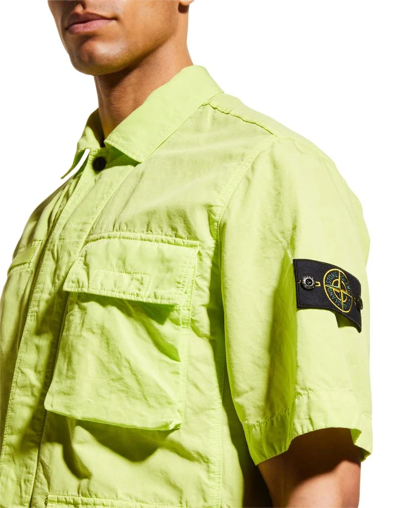 商品Stone Island|Men's 4-Pocket Cargo Shirt,价格¥4186,第5张图片详细描述