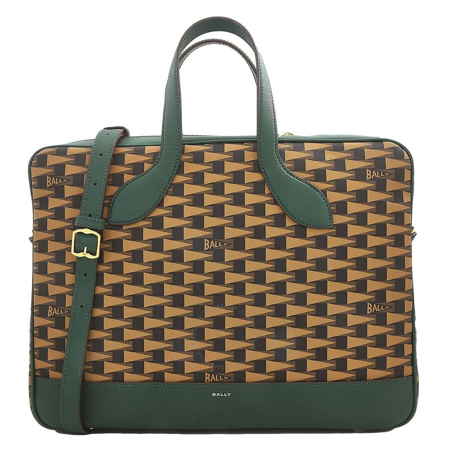 商品Bally|Pennant TPU New Monogram Briefcase,价格¥2960,第1张图片