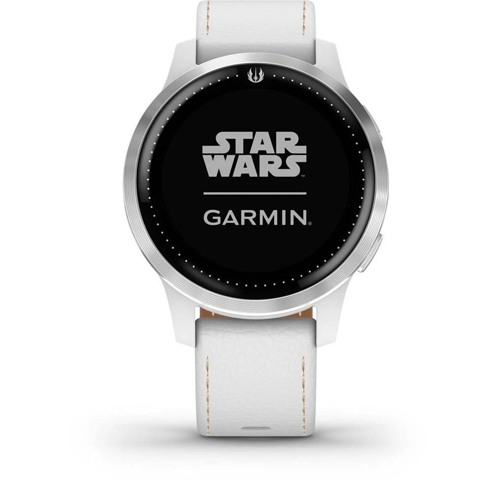 商品Garmin|Unisex vivoactive 4 Legacy Saga White Silicone Strap Touchscreen Smart Watch 40mm,价格¥3086,第5张图片详细描述