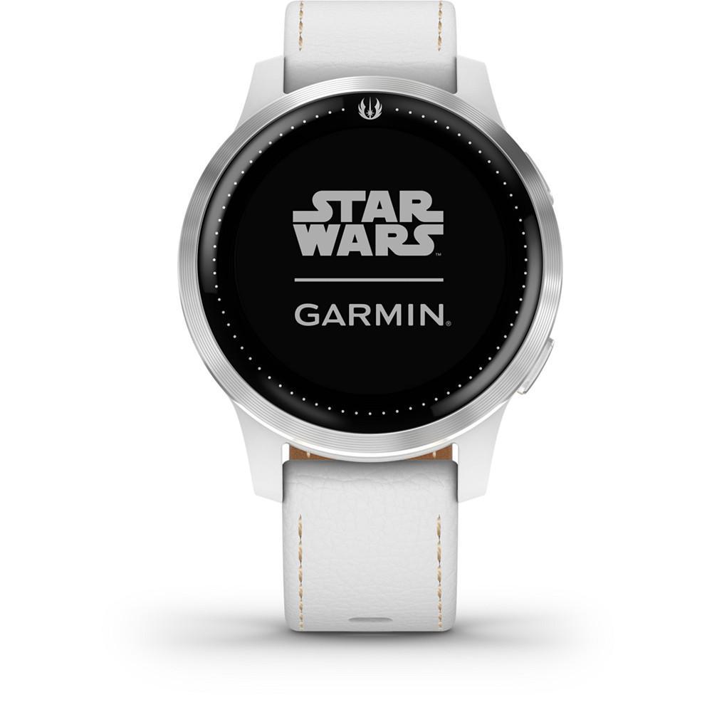 商品Garmin|Unisex vivoactive 4 Legacy Saga White Silicone Strap Touchscreen Smart Watch 40mm,价格¥2947,第7张图片详细描述