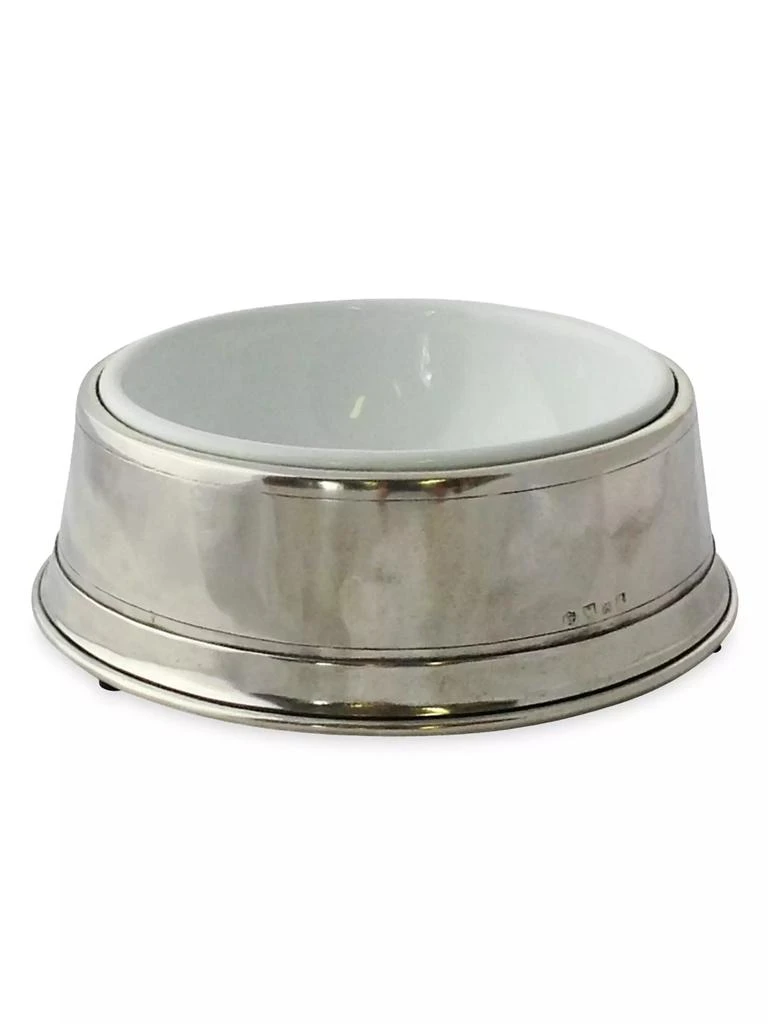 商品Match|Ceramic & Pewter Pet Bowl,价格¥2580,第1张图片