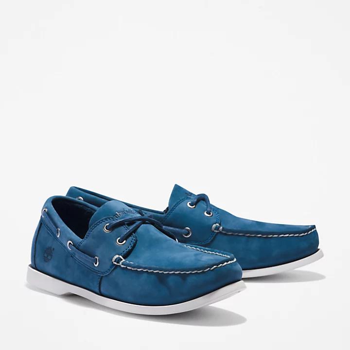 Cedar Bay Boat Shoe for Men in Dark Blue商品第4张图片规格展示