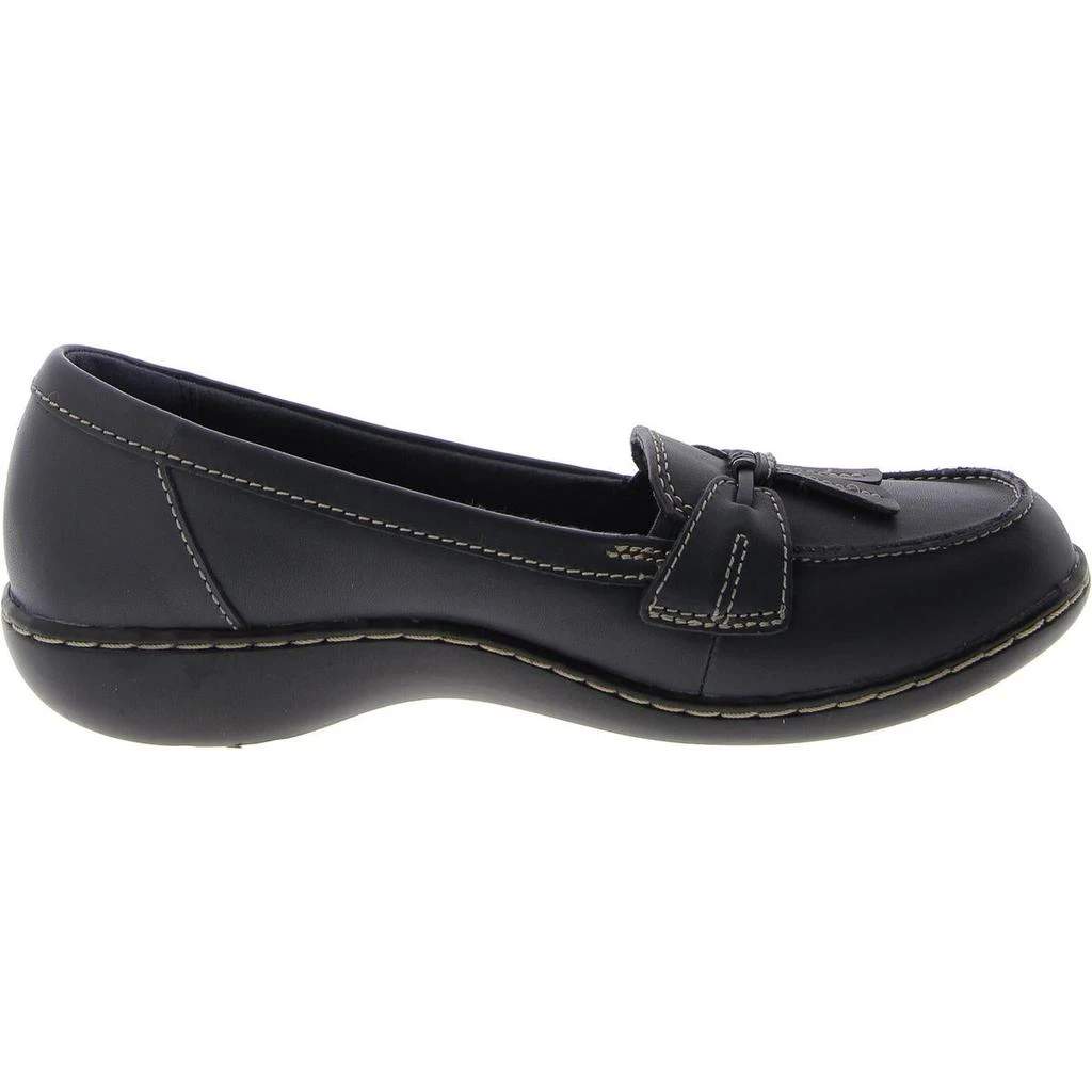 商品Clarks|Clarks Ashland Bubble Women's Leather Tasseled Slip On Casual Loafers,价格¥128,第5张图片详细描述