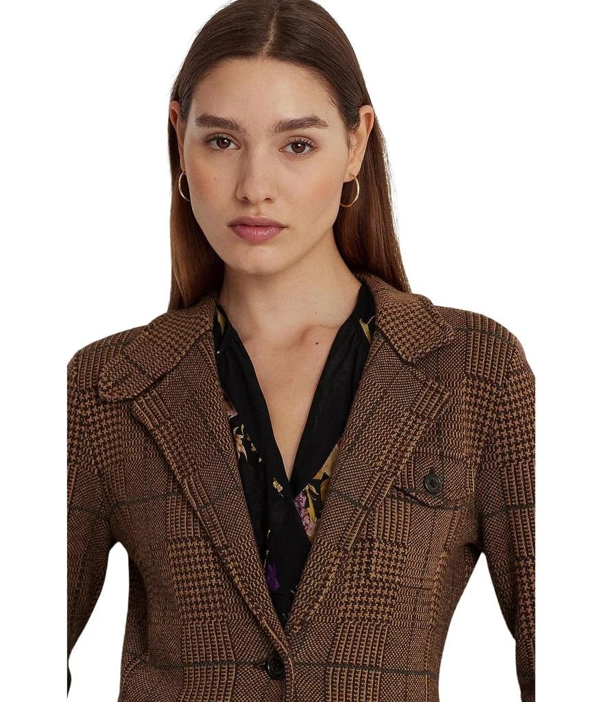 商品Ralph Lauren|Checked Plaid Wool-Blend Blazer,价格¥2529,第3张图片详细描述