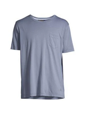 商品Brooks Brothers|Solid-Hued Supima Cotton Tee,价格¥150,第3张图片详细描述