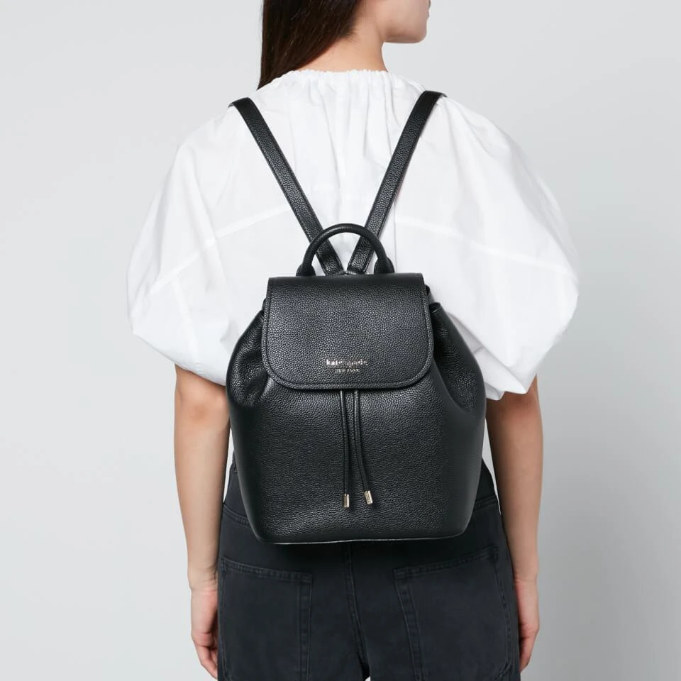 商品Kate Spade|Kate Spade New York Women's Sinch Flap Backpack - Black,价格¥1780,第2张图片详细描述