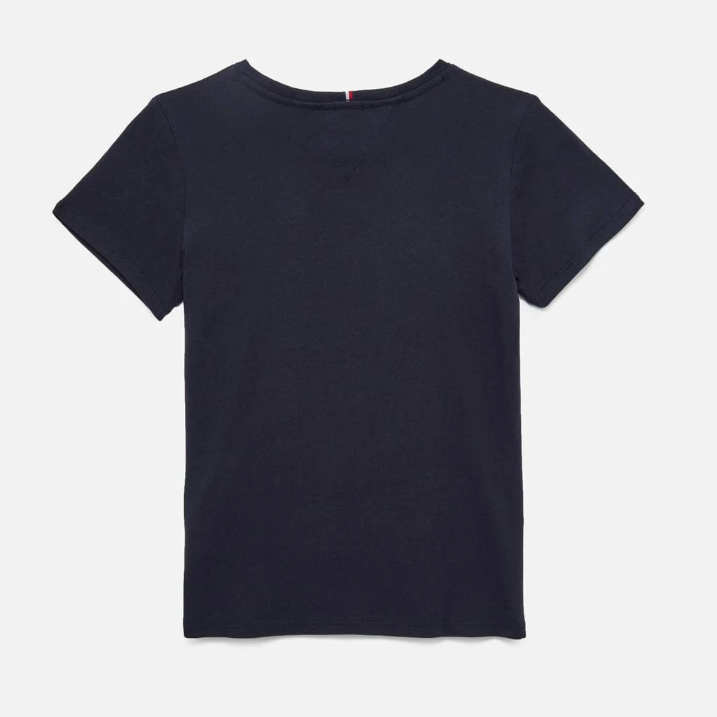 商品Tommy Hilfiger|Tommy Hilfiger Girls' Basic Short Sleeve T-Shirt - Sky Captain,价格¥76,第2张图片详细描述