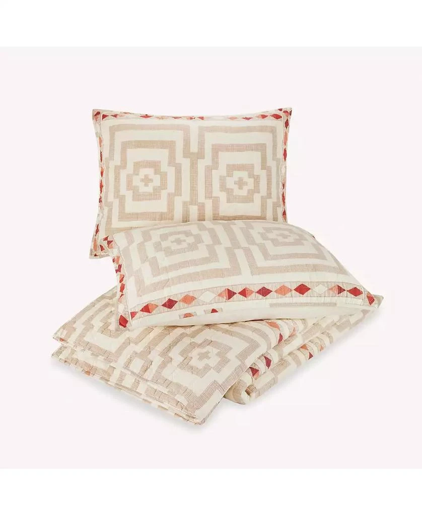 商品Justina Blakeney|Hypnotic Geometric 3-Pc Quilt Set,价格¥453,第4张图片详细描述