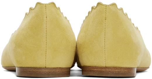 商品Chloé|Yellow Suede 平底鞋,价格¥1774,第4张图片详细描述