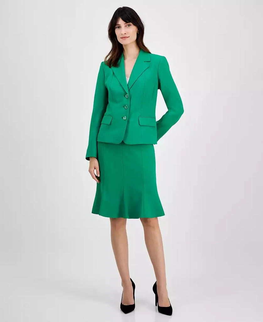 商品Le Suit|Women's Trumpet Skirt Suit Set, Regular & Petite,价格¥515,第1张图片