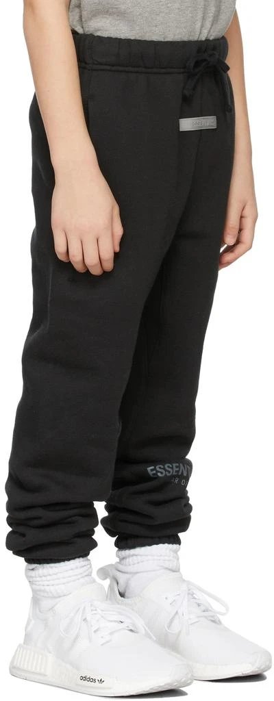 商品Essentials|Kids Black Fleece Lounge Pants,价格¥398,第3张图片详细描述