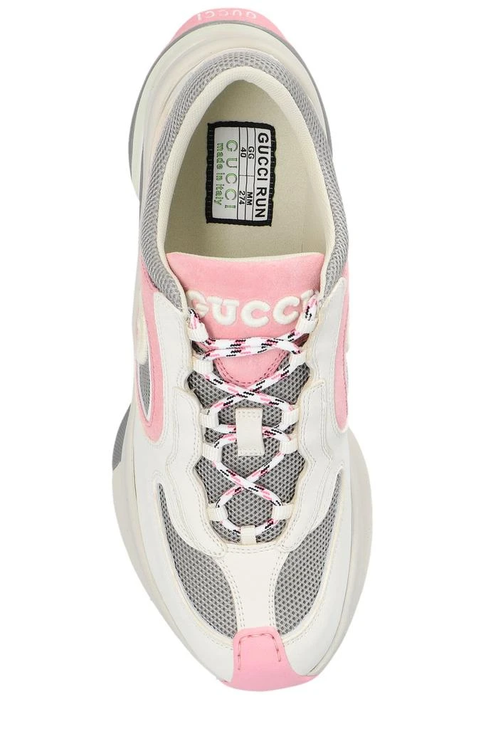 商品Gucci|Gucci Run Lace-Up Sneakers,价格¥7052,第4张图片详细描述