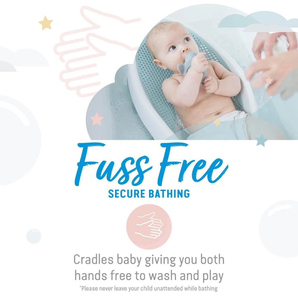 商品The Hut|Angelcare Soft Touch Baby Bath Support - Aqua,价格¥242,第2张图片详细描述