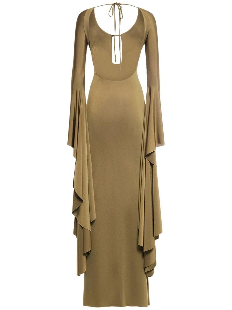 商品GIUSEPPE DI MORABITO|Maxi Sleeve Jersey Long Dress,价格¥5867,第3张图片详细描述