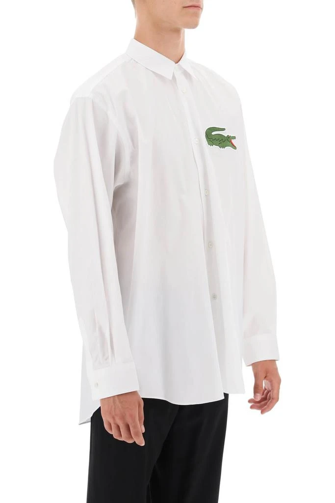 商品Comme des Garcons|x lacoste oversized shirt with maxi patch,价格¥1193,第2张图片详细描述