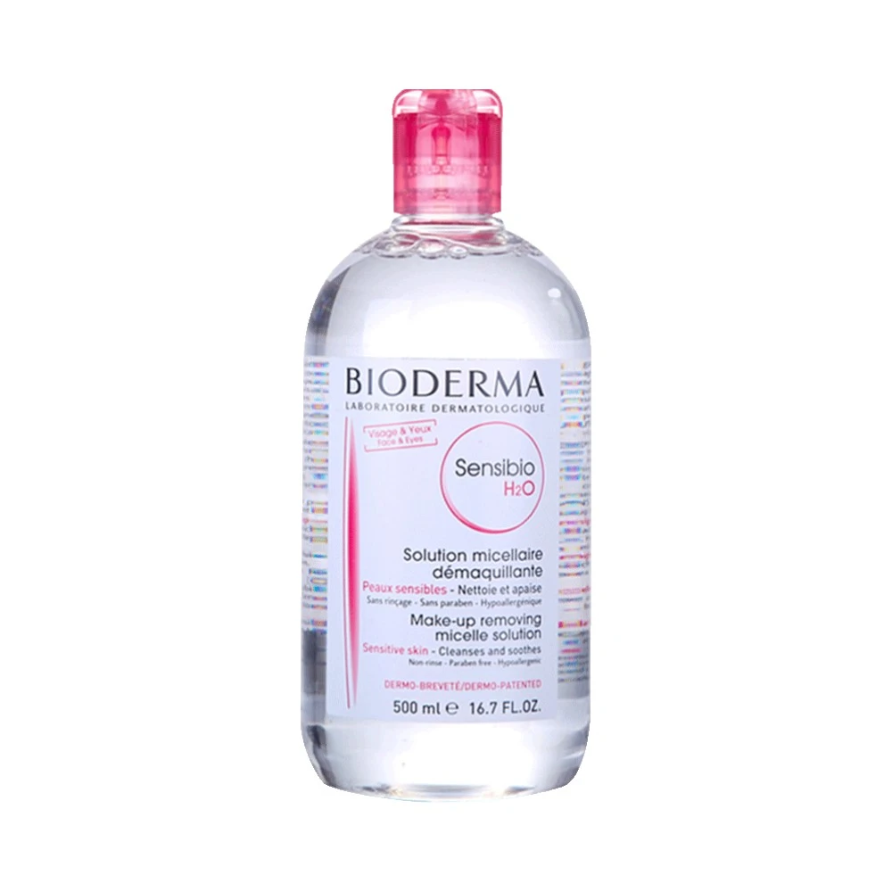 商品Bioderma|贝德玛（Bioderma）深层舒妍卸妆水 舒缓保湿粉水500ml,价格¥110,第1张图片